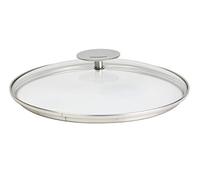 PLATINE Couvercle amovible verre cerclé Inox CRISTEL D 24 cm