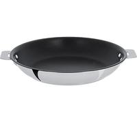 Cristel - P26QMPE - Poêle inox 26cm sans poignée amovible- Anti-adhérent Exceliss+ Collection Casteline