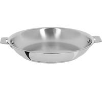 Cristel - P28QMP- Poêle inox 28cm sans poignée amovible - Collection Casteline