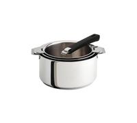 Cristel S3Cman Serie 3 Casseroles Amovibles 16 a 20 Cm + 1 Poignee Mutine Noire