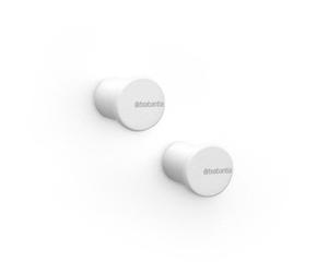 Crochet à serviette MINDSET, set de 2 pc, blanc minéral, Brabantia