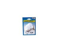 Crochet adhésif ISO ovale GM blanc céramique lot de 2 sans perçage