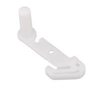 Crochet Butée Porte Réfrigérateur en Plastique Blanc pour Mini Frigo