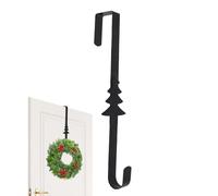 Crochet de couronne de Noël, support de porte et mural haute performance pour décorations de vacances, décorations de fête, maison, utilisation intérieure et extérieure, convient pour Noël, Halloween