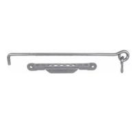 Crochet de diamètre 8mm à visser 500mm + crémaillère CTPH - TORBEL - 9243502 Blanc G