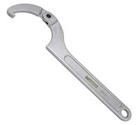 Crochet de fixation pour tubes de diamètre 80-120 mm, de forme en C, en acier chromevanadium