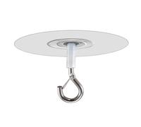 Crochet de fixation solide, support de plafond adhésif, petit crochet facile à installer, support de suspension transparent, crochets de plafond avec design minimaliste, outil de décoration pour