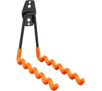 Crochet de garage 160 H x 200 L x 70 l 15 kg | Crochet mural en caoutchouc | Crochet à outils pour porte-vélos | Crochet pour outils de jardinage | Support à vis pour mur | Pour outils et support d'éc