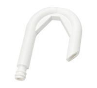 Crochet de guidage de remplissage de piscine en forme de U, blanc | Support de tuyau moulé pour l'arrosage du jardin avec positionnement stable au bord de la piscine