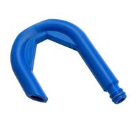 Crochet de guidage de remplissage de piscine en forme de U, bleu | Support de tuyau moulé pour l'arrosage du jardin avec positionnement stable au bord de la piscine