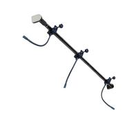 Crochet de guirlande d'extérieur réglable - Support de décoration avec crochet de porte en métal résistant au-dessus du support de guirlande | Kit de suspension sans dommage pour la guirlande