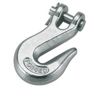 Crochet de levage et traction chaîne - charge 4500 kg Kerbl Argenté 6/10 mm
