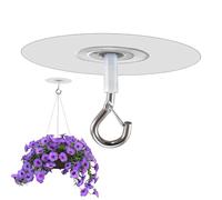 Crochet de plafond - Facile à installer et à enlever, adhésif puissant, petit design transparent, support mobile pour chambre d'enfant | Idéal pour ballons, bannière, toile de , guirlande