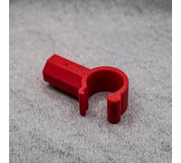 Crochet de rechange pour fenêtre de toit rouge compatible avec barre télescopique Velux Stockhaken