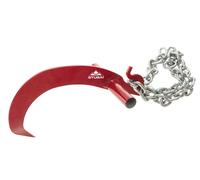 CROCHET DE RETOURNEMENT STUBAI avec chaîne | 260 mm | Outil forestier professionnel pour retourner et déplacer des grumes | Construction robuste en acier, pour différents diamètres de grumes | Manipul