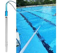 Crochet de sécurité télescopique pour piscine - Perche de sauvetage d'urgence réglable en aluminium durable pour piscines et lacs, équipement essentiel de sécurité de l'eau