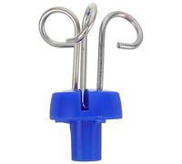 Crochet de Support de Perfusion Vertical et Plastique en Acier Inoxydable | Pièce Amovible, Prise Ferme à Plusieurs Crochets, pour Sacs Iv et Tubulures, Usage Clinique et Domicile