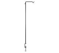 Crochet De Table En Acier - 3,6 X 22,2 X 112,2 Cm - Noir