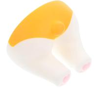 Crochet Décoratif Queue de Corgi Mural Adhésif pour Salle de Bain | Vinyle Abs, Pose Rapide sans Perçage, pour Surfaces Lisses et Sèches, Hôtels et Appartements