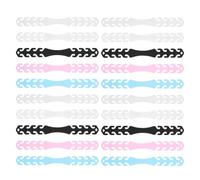 Crochet D'extension Réglable 4 Positions, Surface Mate Texturée | Protège-oreilles Anti-pression, Design Épaissi, Compatible Lunettes, pour Bureau et Sport