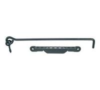 Crochet diamètre 8mm vis 400mm avec crémaillère cataphorèse noir - TORBEL - 9243404 Noir G