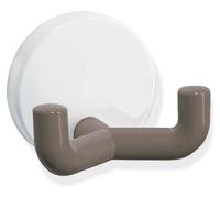 Crochet double, couleur umbra (crochet pour serviette de bain, diamètre 50 mm, profondeur 44 mm, en polyamide) 800.90.04099 84