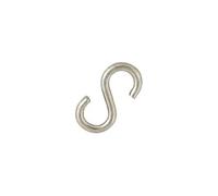 Crochet Esse Egal acier zingué 3 mm ouverture 6 mm lot 6