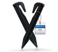 Crochet Genisys compatible avec le robot de tonte LUX-TOOLS A-RMR-300-24 Piquets de fixation de câble Ancrage de terre - HQ ABS renforcé, Pièce:1000