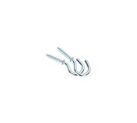 Crochet métal fileté Debflex 53 mm 718978 - 2 pièces