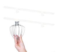 Crochet Mural ABS pour Robot Culinaire Support Gain de Place | Matériau ABS pour robuste, supporte poids lourd, design compact, transparent, installation murale rapide(3)