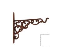 Crochet pour Fleurs Fallen Fruits 20.5 x 2.1 x 17.8 cm Marron