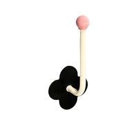 Crochet mural multifonction pour ranger en toute sécurité les barrettes à cheveux, bandeaux avec dopamines, esthétique, décoratif, élastique et crochet pour bandeau à cheveux