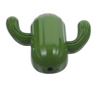 Crochet Mural Vert Cactus Décoratif en Alliage pour Clés et Paquet | Style Rustique Simple, Forme Cactus, Usage Intérieur, pour Manteaux, Chapeaux et Robes