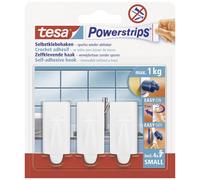 Crochet petit et tendance tesa Powerstrip® tesa 57559-00000-20 blanc 3 pc(s)