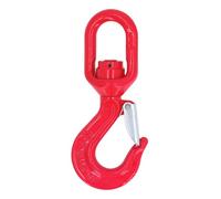 Crochet Pivotant 360° 2 T, Crochet de Levage en Acier Allié pour Palan Électrique et Grue - Charge Maximale 2000 kg