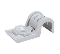 Crochet plastique P-CLIP pour fixation de gaines souples eau/électricité diamètre 20 boîte de 100 - SPIT - 565082