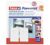 Crochet pour cadres tesa Powerstrips® tesa 58031-00020-20 blanc 2 pc(s)
