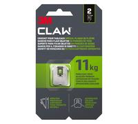 Crochet pour tableaux spécial plaque de plâtre 3M CLAW 11 kg - Paquet de 2 crochets