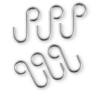 Crochet pour tringle de cuisine 3,7 cm, set de 6 pc, acier inoxidable, Eva Solo