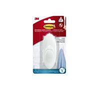 3M Command™ Crochet pour salle de bain BATH17FGN plastique résistant à l'eau 2,2 kg Blanc