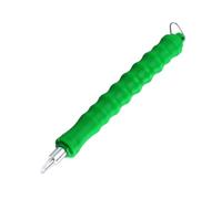 Crochet Semi-automatique pour Ligature D’acier, Poignée Caoutchouc | Acier et Plastique Résistants, Commande Manuelle Sécurisée, Traction Directe, pour Armatures Béton et Fil de Ligature Vert