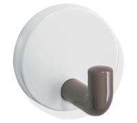 Crochet simple, couleur umbra (crochet pour serviette de bain, diamètre 50 mm, profondeur 46 mm, en polyamide) 800.90.03099 84