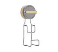 Crochet Ventouse Bassine Installation pour facile Crochet Ventouse | Acier inoxydable 201, résistance rouille, pour idéal cuisine humide, installation rapide outils(Beige)