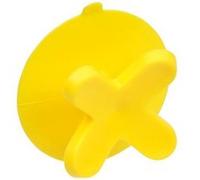 crochet ventouse plastique vitamine jaune G