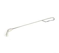 Crochets à cendres pour Kamado Joe Classic I/II/III et, nettoyeur de barbecue de 18 pouces avec long manche et œillet de suspension, outil robuste pour un retrait efficace des cendres