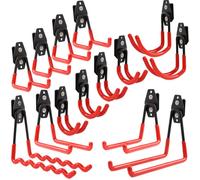 Crochets à outils - BOTLE - 14el. - Acier noir - Charge jusqu'à 30kg - Compatible Qbrick