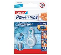 Strip large waterproof tesa Powerstrips® tesa 59700-00000-04 blanc 6 pc(s)
