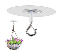 Crochets adhésifs pour plafond, amovibles avec verrou de sécurité, petit crochet adhésif pour chambre d'enfant, mobile | pour carrelage de verre, métal, fête, location, maison, ballons, bannière