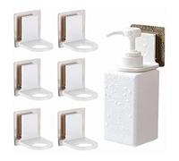 Crochets Autocollants Pour Bouteilles De Gel Douche, Lot De 6, Étanches, Sans Outils, Parfaits Pour La Salle De Bain Et La Cuisine