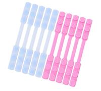 Crochets D’extension de Masque en Silicone 10 Pièces, Réglables | Boucles à Plusieurs Fentes, Usage Réutilisable, Maintien Sûr, pour Bureau, Avion, Collègues et Famille